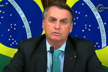 Presidente Jair Bolsonaro discursa durante Cúpula do Clima. 22/04/2021 Cúpula do Clima